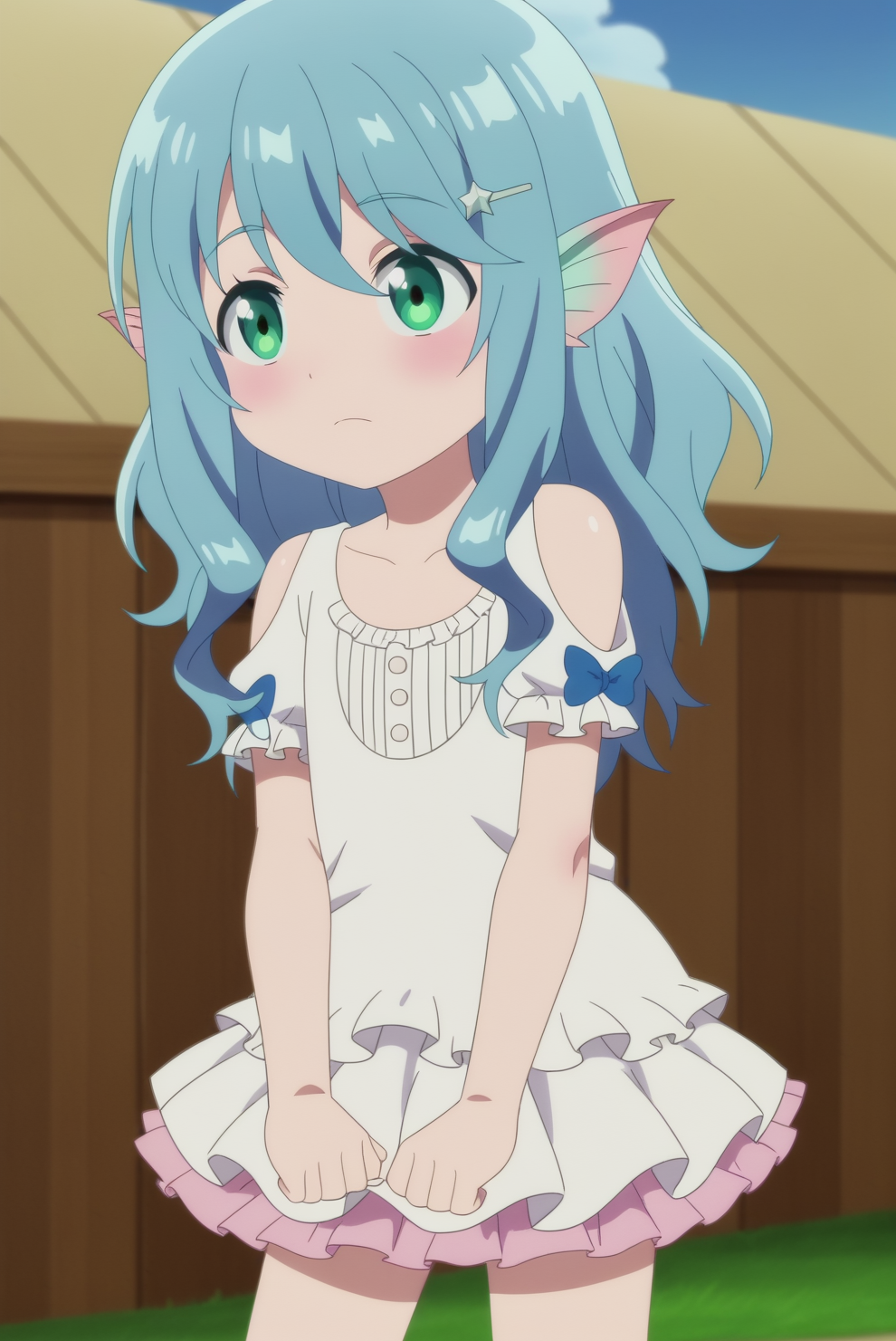 Myuu, anime screencap <lora:Arifureta_Shokugyou_de_Sekai_Saikyou-Myuu-PDXL:0.8>
