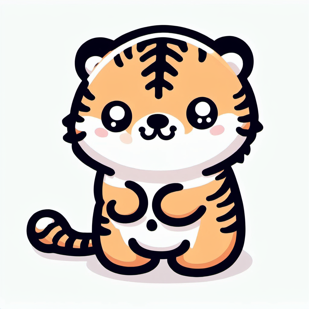 <lora:[XL]Tiny_animal:1>Tiny tiger
