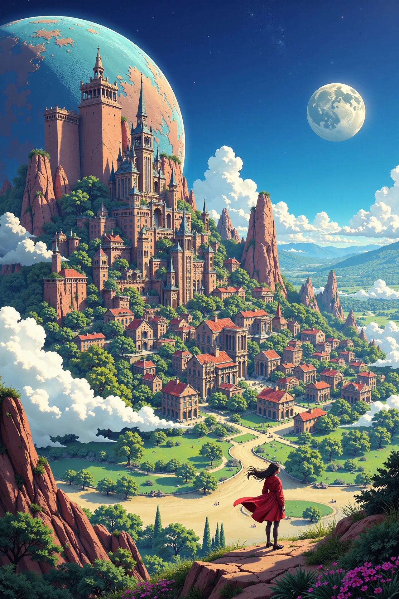 a city on Pluto beautiful  anime landscape, wind, woman, very intricate, very detailed, sharp, bright, colorful, <lora:Hand v2:0.5> <lora:Anti-Blur:1><lora:Insane Detail Slider:0.25>  <lora:flux.1_lora_flyway_Epic-detail_v2:0.3> <lora:fluxenhancer:0.25> <lora:ROWER:0.6> <lora:flux-charmer-v1-1:0.4>> <lora:CPA:0.4>