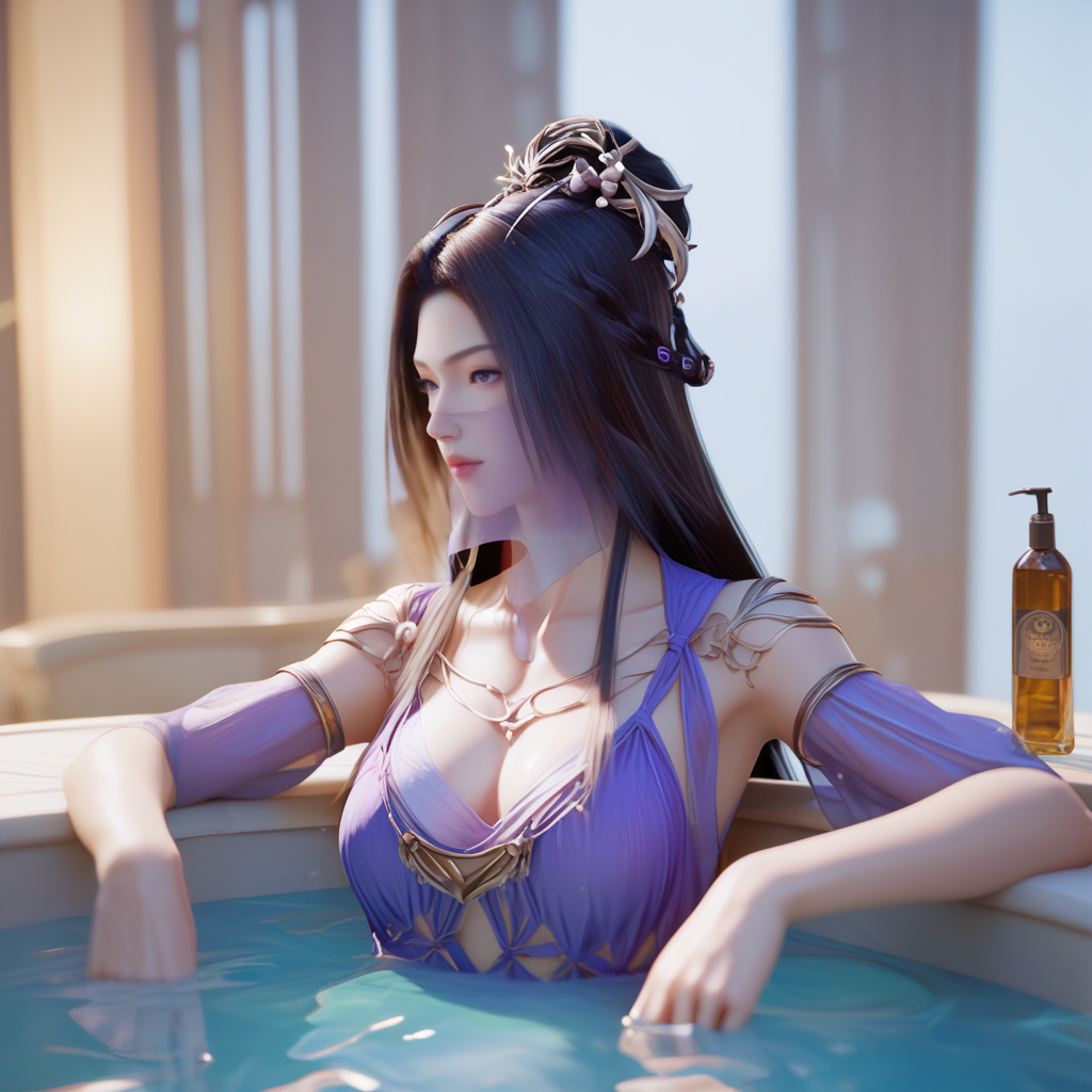 <lora:ponyziling1v:1>,ziling,score_9,score_8_up,score_7_up,bathing,