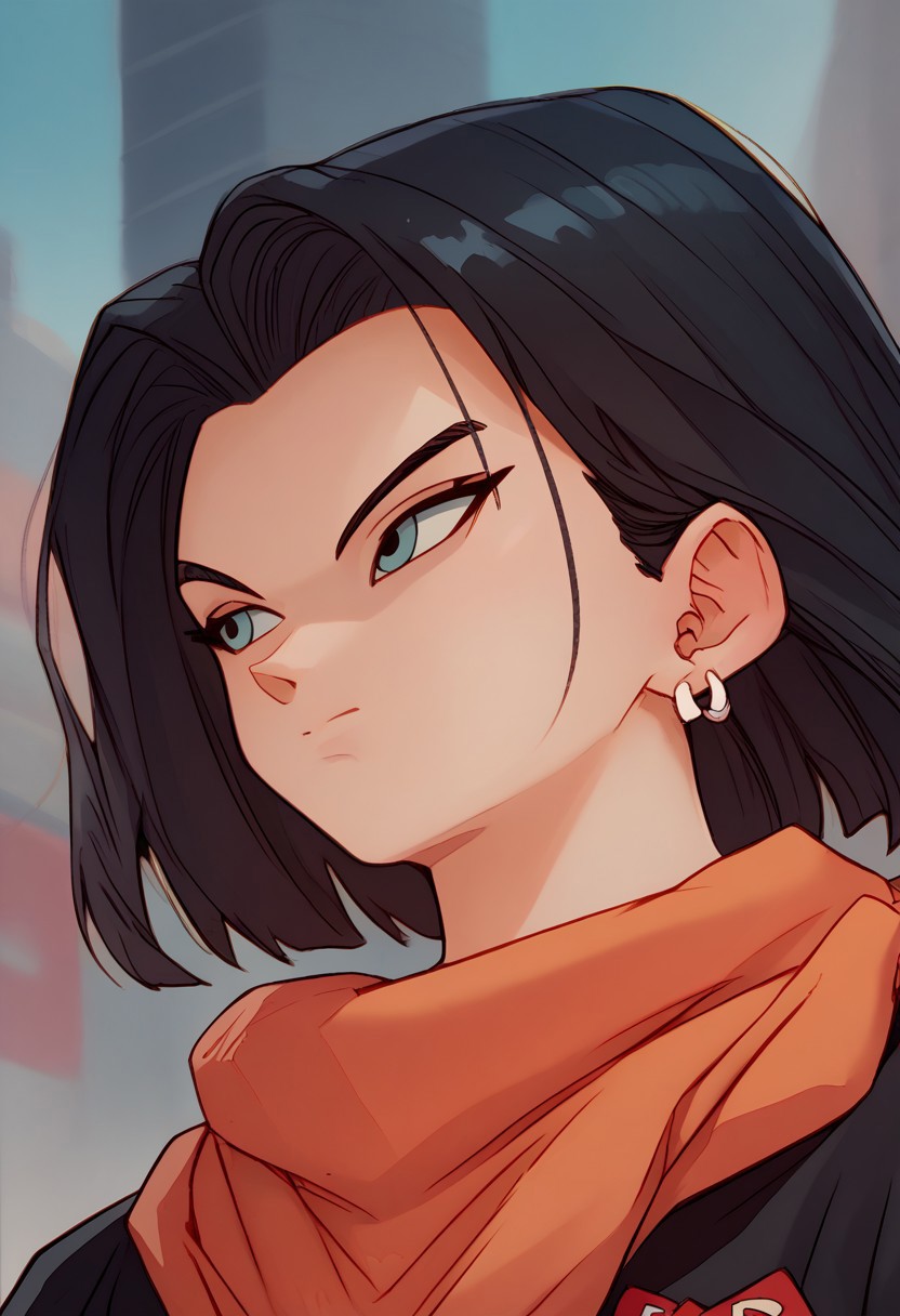 (Xc17x:1.0),( score_9,score_8_up, score_7_up:1.4), source_anime, in city , portrait, looking for a viewer,  extremely detailed,