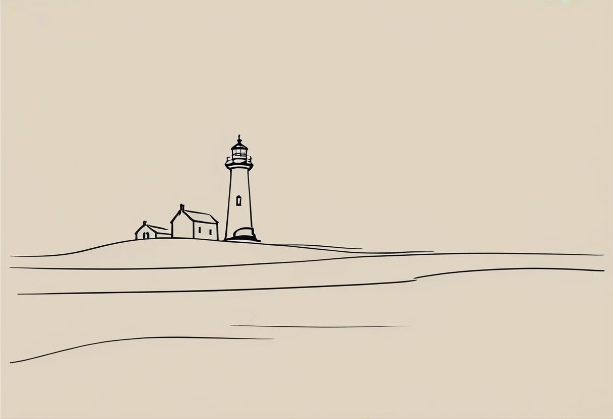 dynamic portrayal of a seaside lighthouse surrounded by whales in the ocean and seagulls in the sky, meticulously crafted, ultra-high resolution, crisp, expertly executed, precise, bold contrast, intensely vibrant, rich deep shadows, pristine clarity