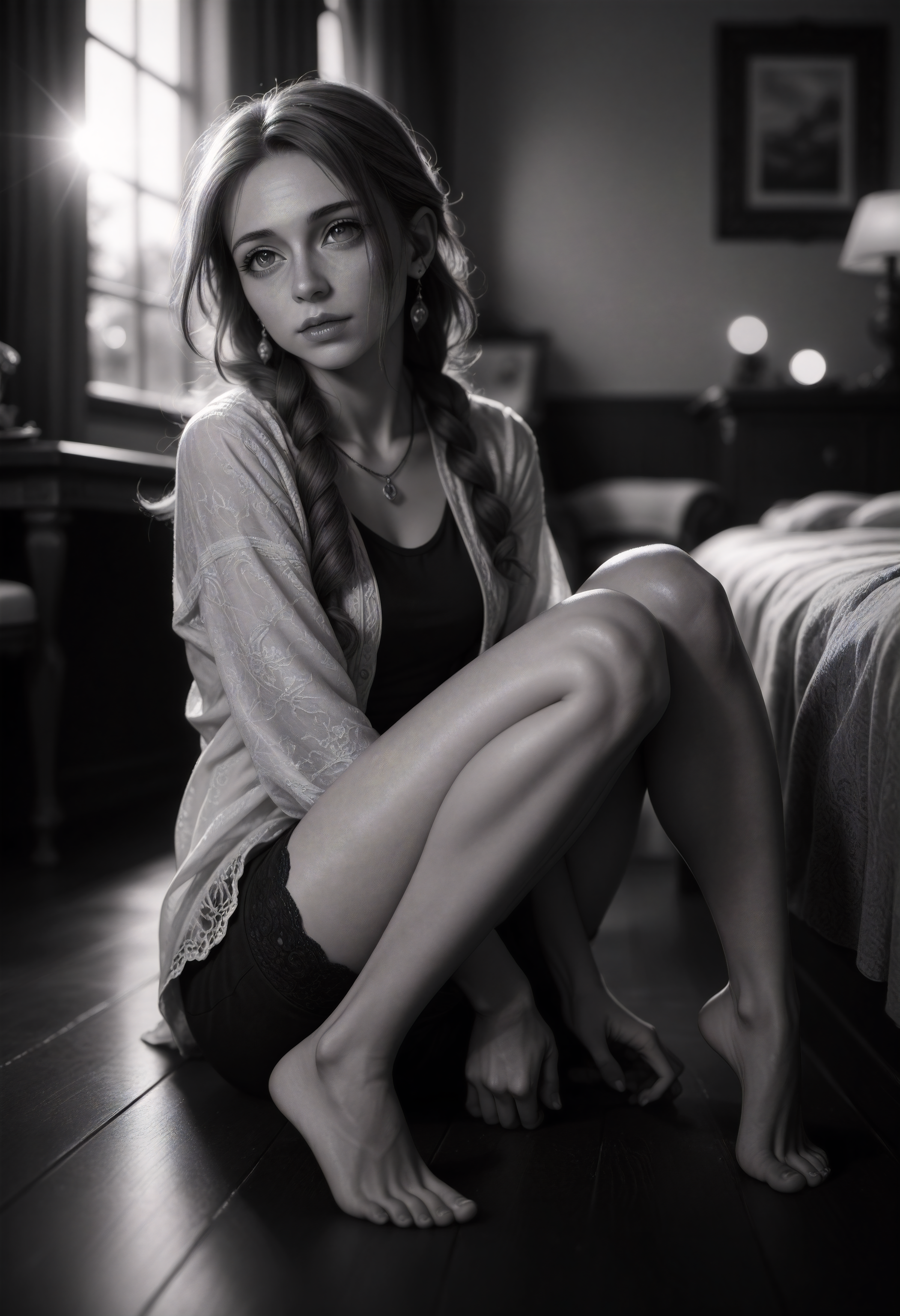score_9, score_8_up, score_7_up, 1girl, soraka, ilxsbk, sbk, three quarters view, knees together feet apart, spring, indoors, cinematic shot, 8W_v2.safetensors, d4113, <lora:test\8W_v2.safetensors:1.0>, <lora:style\d4113.safetensors:0.6>
