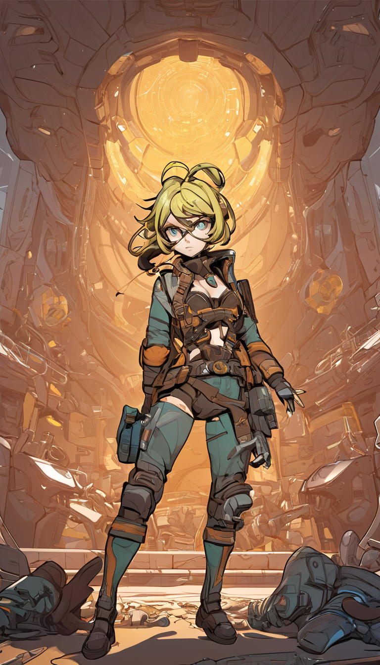 Indie game art,(Cinematic scene, hero view, Tanya Degurechaff, Youjo Senki <lora:tanya_degurechaff_xl_v7:1>, action pose, detailed background, masterpiece, best quality, high quality, absurdres), (Vector Art, Borderlands style, Arcane style, Cartoon style), Line art, Disctinct features, Hand drawn, Technical illustration, Graphic design, Vector graphics, High contrast, Precision artwork, Linear compositions, Scalable artwork, Digital art, cinematic sensual, Sharp focus, humorous illustration, big depth of field, Masterpiece, trending on artstation, Vivid colors, trending on ArtStation, trending on CGSociety, Intricate, Low Detail, dramatic