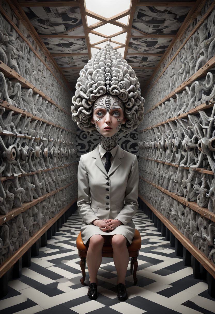 A surreal mind bending optical illusion