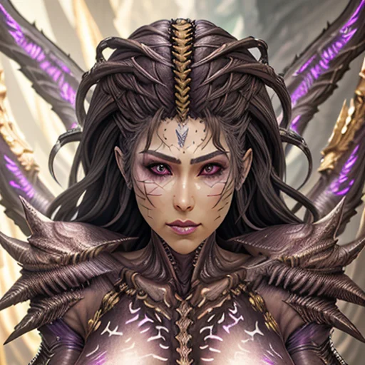 proportional eyes, photorealistic, hyper realistic, extremely detailed, hyper detailed, soft lighting, detailed background, extreme detail background, sharp details, extremely detailed face, extremely detailed eyes, full body, queenofblades, <lora:queenofblades-000005:1>