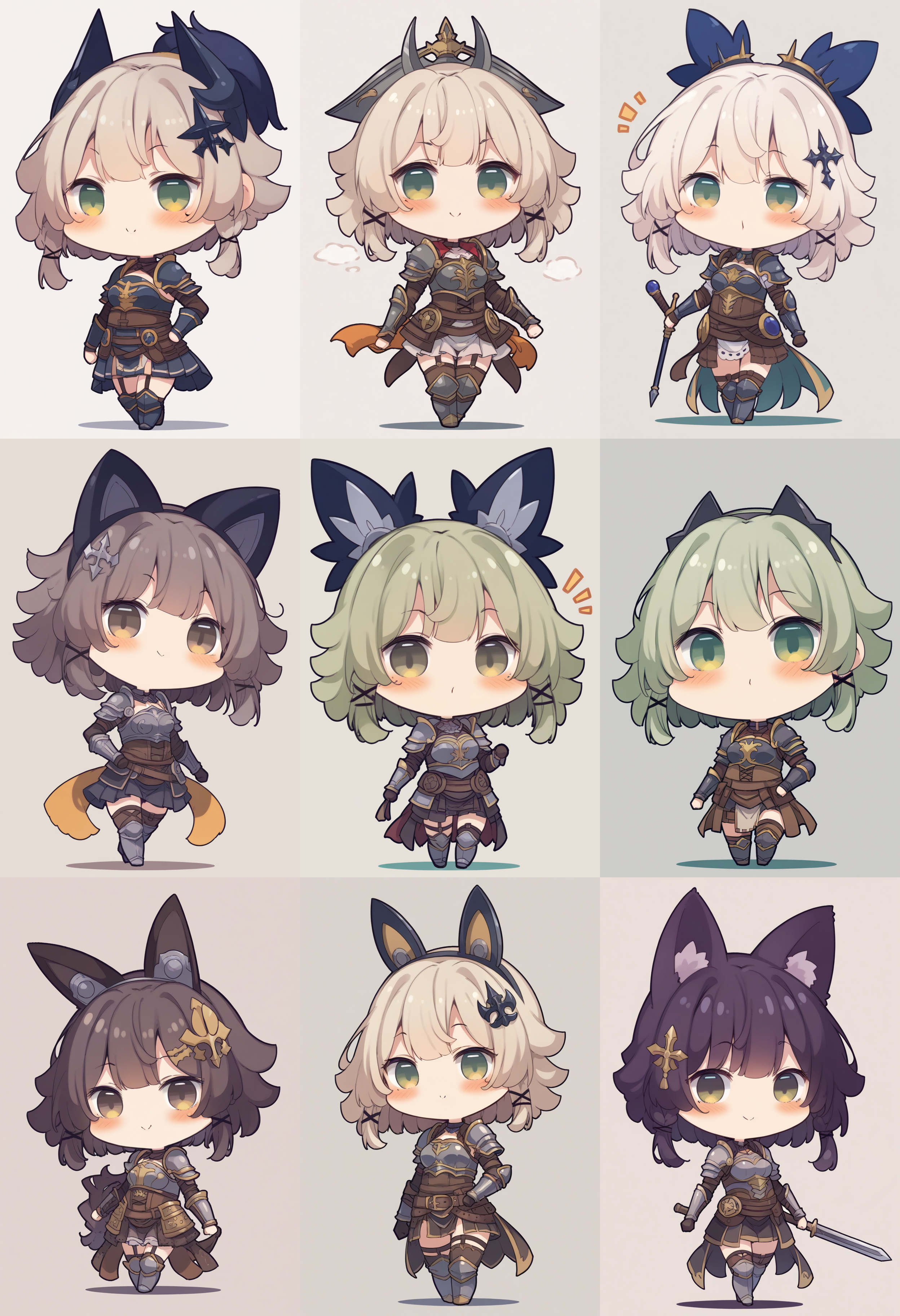 score_9, score_8_up, score_7_up,source_anime,rating_explicit,uncensored,anatomically correct,best perspective BREAK
 <lora:BeniShake chibistyle:1> benishake chibistyle,  chibi, 
1girl, armor,