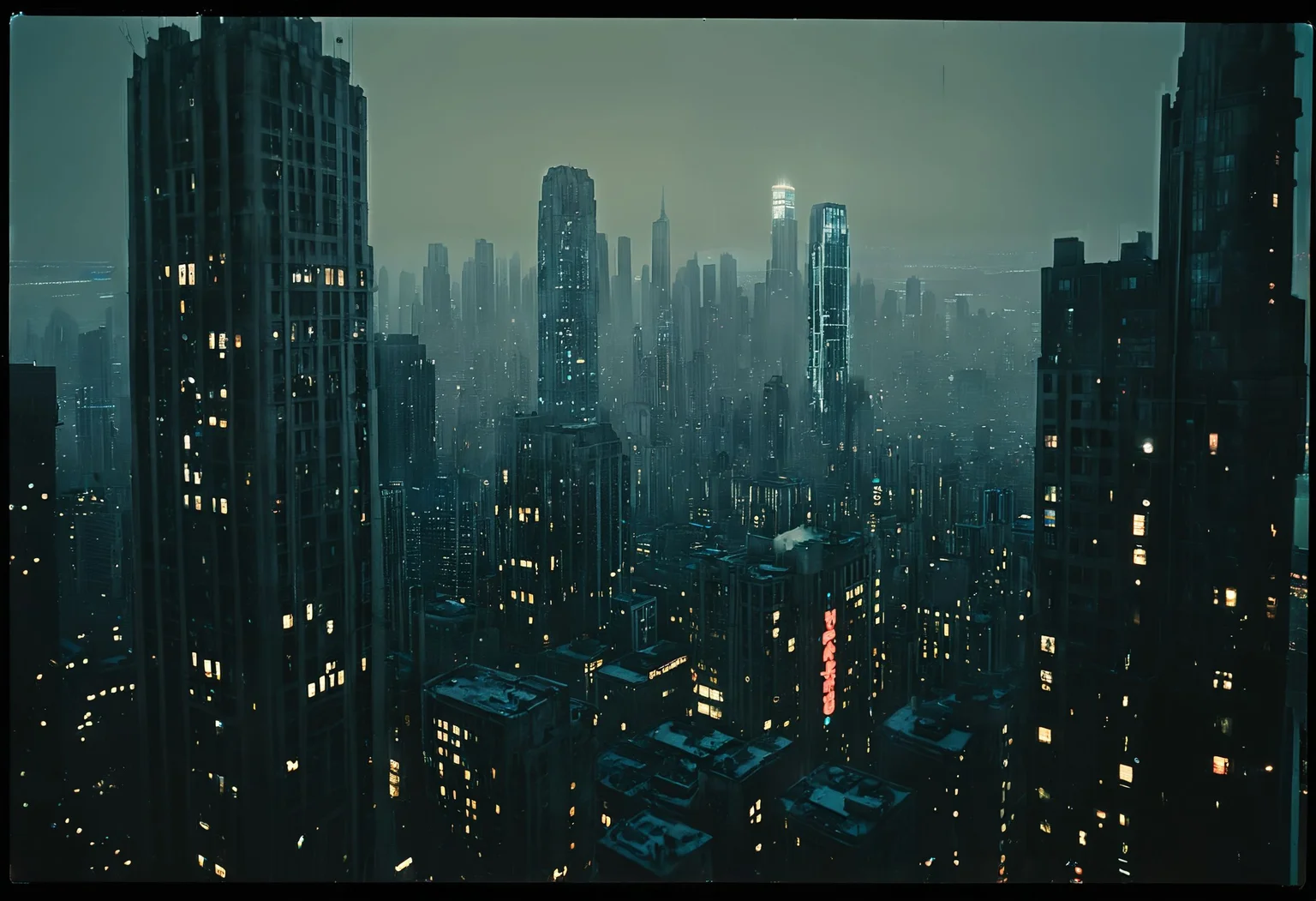 RAW photo, high quality SK_ANALOGFILM of a huge <lora:City_Worlds:0.0> citybkg, <lora:BioIceCrystalStyle:0.7> Jed-Blmicry, <lora:Cyberpunk:0.4> CPUNK,<lora:CyberPunkAIp:0.2> cyberpukai vast city with lit skyscraper windows,huge city landscape, in <lora:Challenge_Winnifier_2025-02:0.2>, featuring <lora:Dr. Dream's Art XL:0.9> Surreal Dreams