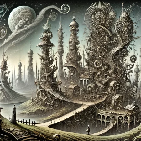 fantoria landscape <lora:fantoria:1>