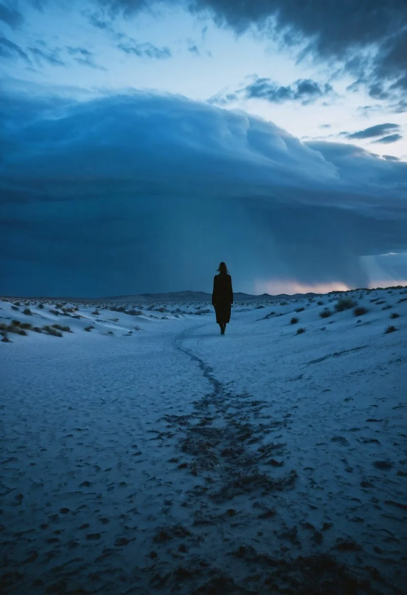 <lora:Moebius_Diffusion.safetensors:1.0>, A vast desert with crystalline blue dunes and a distant storm of luminous particles, blue and iridescent white, the luminous storm, in the style of Jean Giraud, in the style of Moebius,(High Fashion Editorial Photography by David Brandon Geeting and Melanie Friend:1.2), award-winning photography, aesthetic and beauty, perfectly crafted details, clear scene, f/22, bold, chromogenic prints, procedural sky, Darkened atmosphere, (center composition, symmetry composition:0.1), <lora:MJ52:0.3> <lora:zavy-cntrst-sdxl:1> dark, chiaroscuro, low-key The river styx underworld, oil painting, done with japanese brush technique, realistic, extreme detail, scary, terrifying, dark and warm environment, 8k) , , sky, clouds, sunlight, <lora:soldart:0.6> <lora:AngelicAI:0.1> <lora:add_detail:1>,, (best quality, 8K, high resolution, extreme detail, outstanding composition:1.4), dramatic light,