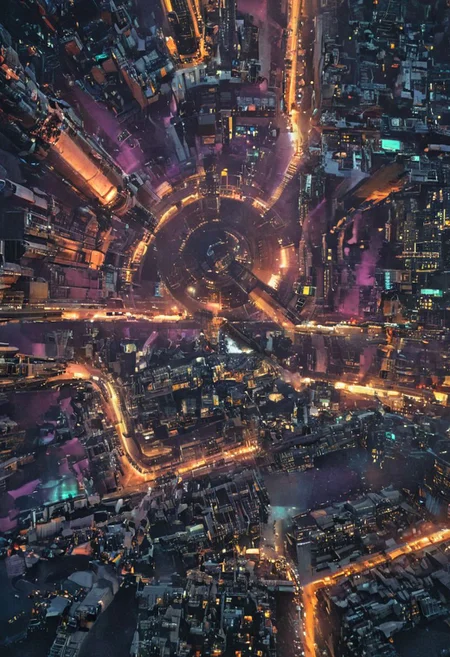 (pastel neon niji colors, terraforming mecha-Pyramid Like drdnght machine hovering above planet earth 20000 bc, Tower of Babel, winding pipes winding up, spiral pipes, Huge robot maintenance cabin), 
(Fluorescent color tints, urban city   window view),
industrial|machine|pipes|Screen|Monitor|Signboard_Details,
Metal|Glass|Leather|mecha_Texture,
atmospheric haze, Film grain, cinematic film still, highly detailed, high budget, cinemascope, moody, epic, OverallDetail, gorgeous, 2000s vintage RAW photo, photorealistic, candid camera, color graded cinematic, eye catchlights, atmospheric lighting, skin pores, imperfections, natural, shallow dof,
extremely detailed, caveruinsPOV, treehouse, xtower, industrialbuilding, spstation, Architecture physical model