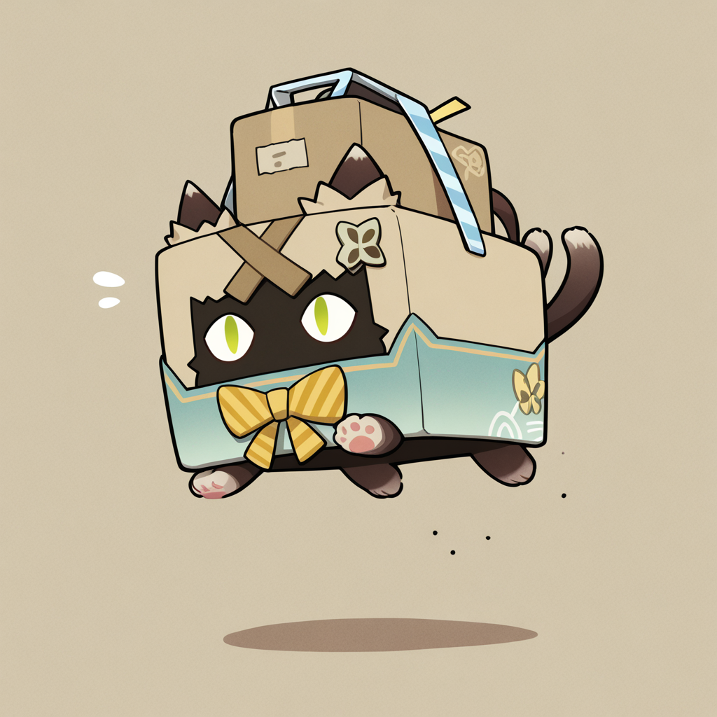 <lora:GenshinImpact_KiraraBox_V1[IL]:.91>, kirarabox, jumping, masterpiece,best quality, very aesthetic,absurdres,newest,