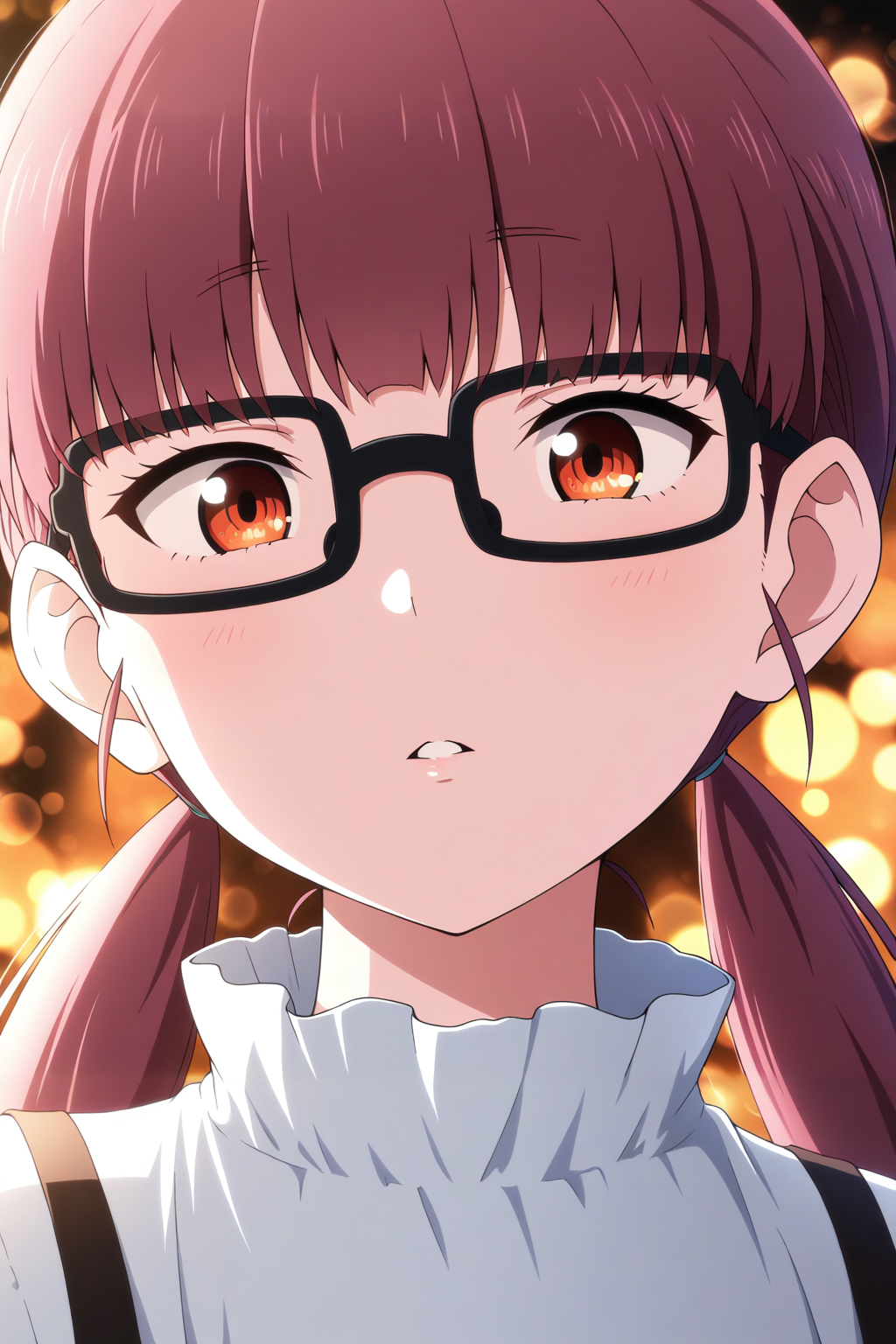 bokeh, luminescent background, masterpiece, best quality,
<lora:il_contrast_slider_d1 (Ð¦ÐÐÐ¢ ÐÐÐ Ð¢ÐÐÐÐ):-0.8>
 <lora:Yui Unoki:0.8> yui_unoki, 1girl, black-framed glasses,
portrait, parted lips, beautiful, looking at viewer