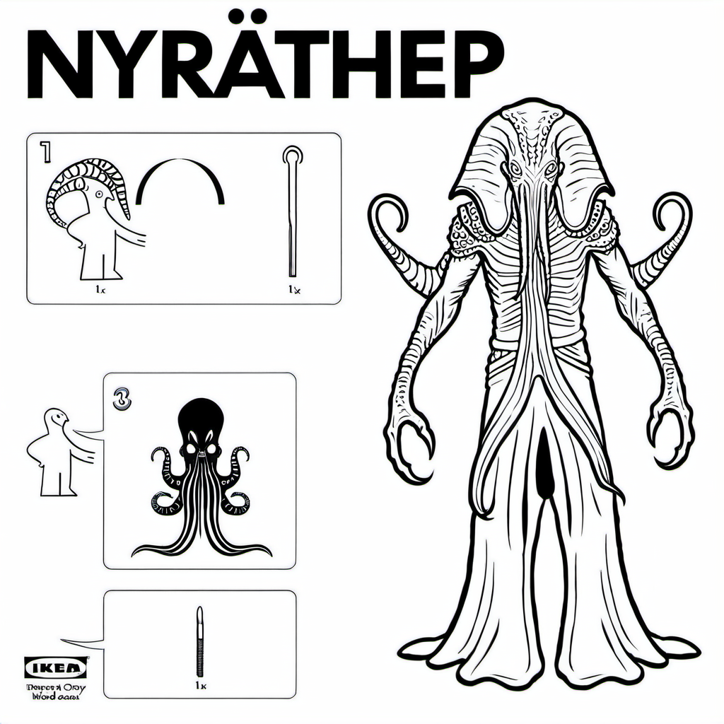 Nyarlathotep  <lora:ikea_instr:1>