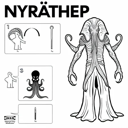 Nyarlathotep  <lora:ikea_instr:1>