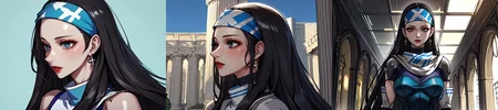 highly insanely detailed, masterpiece, top quality, best quality, highres, 4k, 8k, RAW photo, (very aesthetic, beautiful and aesthetic),
__lazy-wildcards/cosplay-char/ShinMegamiTensei/beth/prompts__,
<lora:zs_Beth:0.8>,
(1girl:1.3), 1other,
__lazy-wildcards/dataset/background__,âââ