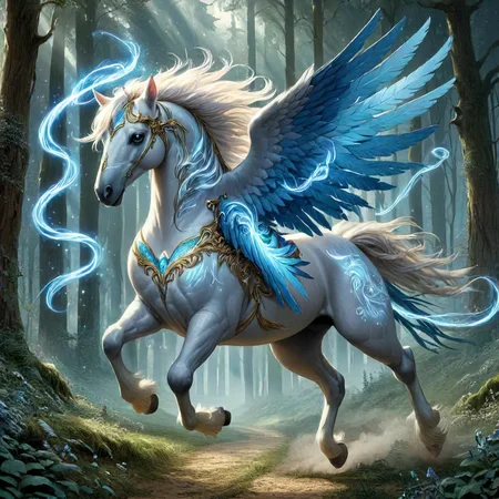 <lora:Spirit_Magic:1> spirit magic pegasus