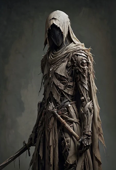 Super Closeup Portrait, Create a neon-pastel dystopian description capturing the essence of a slender busty Cyborg wearing a boldly patterned torn Shadow linen hooded Cape and Large round Rice picker hat, It gazes directly at the camera, extending his arm with His Bamboo katana sword and bamboo shield. . The surreal scene is further enhanced as her long hair seamlessly merges with the vibrant background.
raw photo, photorealistic, high detailed texture, 8k uhd, dslr, soft lighting, high quality, film grain, Fujifilm XT3, highly detailed photography, atmospheric haze, Film grain, cinematic film still, shallow depth of field, highly detailed, high budget, cinemascope, moody, epic, OverallDetail, gorgeous, 2000s vintage RAW photo, photorealistic, candid camera, color graded cinematic, eye catchlights, atmospheric lighting, skin pores, imperfections, natural, shallow dof
