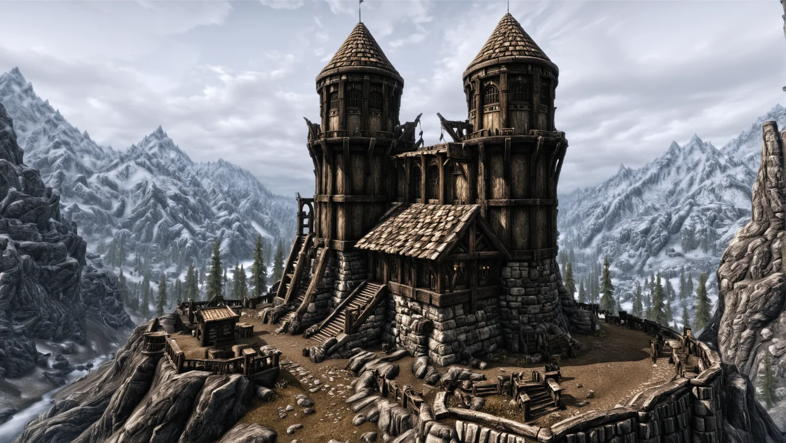 skyrimlandscapes, watchtower
