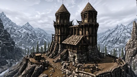 skyrimlandscapes, watchtower