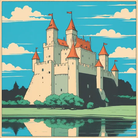 a castle