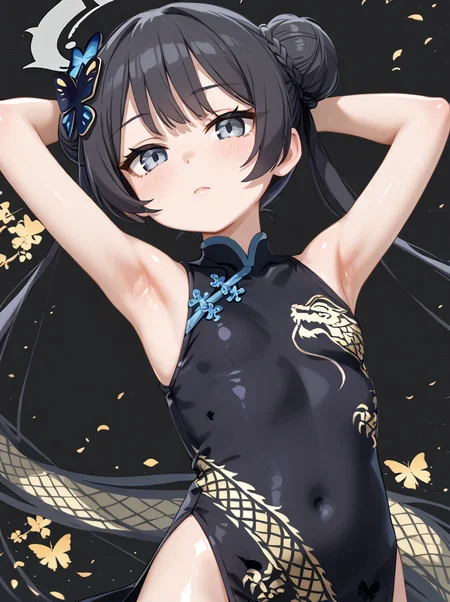 detailed background, shiny skin, rating safe,
<lora:kisaki.pony:1>,
kisaki,