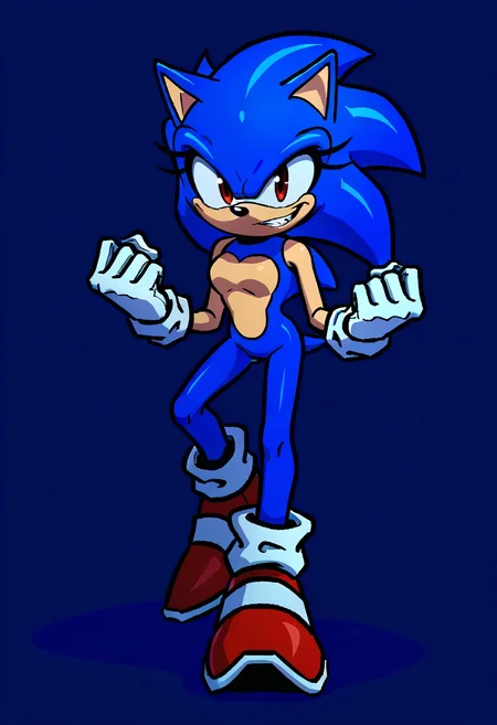 Creepshow Sonic (Sonic.exe/Friday Night Funkin Vs Sonic.exe)
