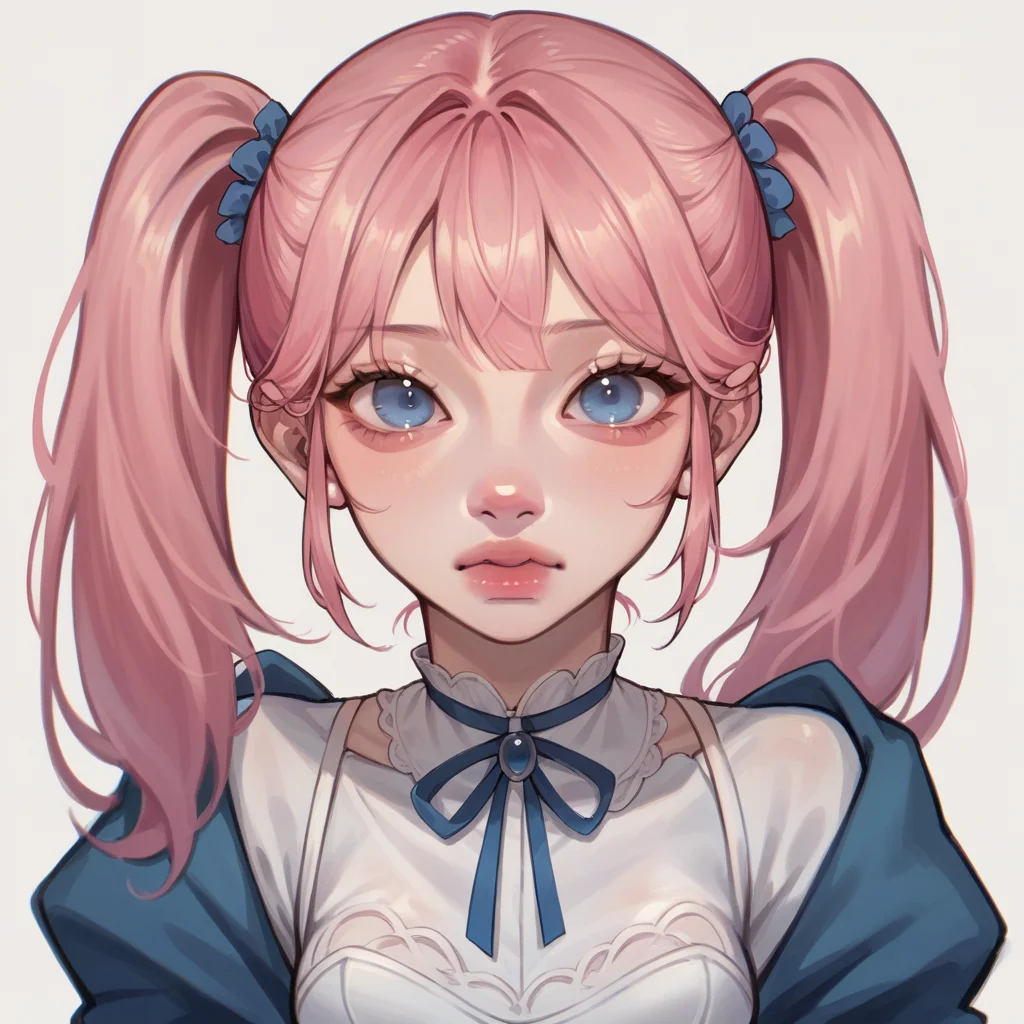 score_9, score_8_up, score_7_up, score_6_up, source_anime, BREAK
<lora:jelly_v0.5-pony:1.0>
1girl, pink hair, blue eyes, twintails,