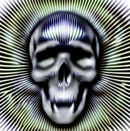 vibracol skull, dark atmosphere, very detailed <lora:vibracol:1>