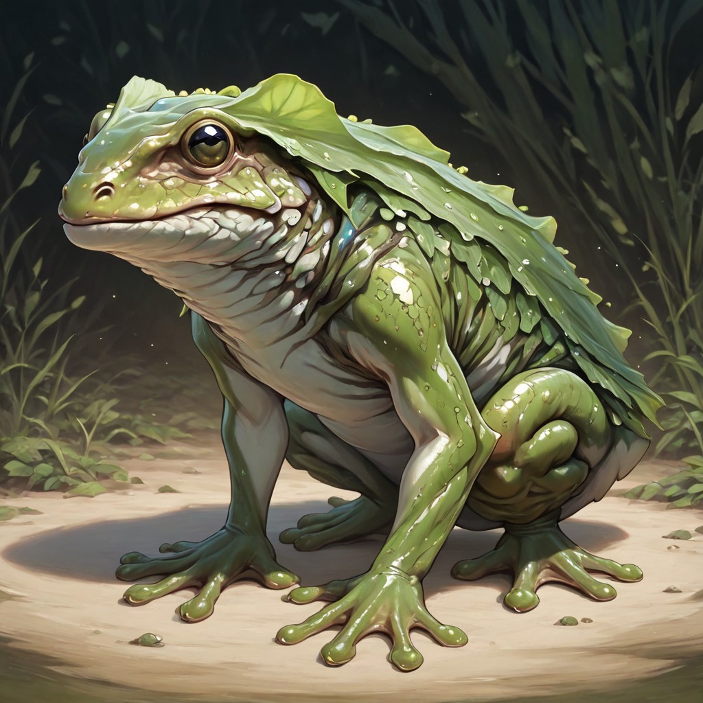 masterpiece, best quality, newest, absurdres, highres, FG-V2.0-Spirit, animal, animal focus, FG-V2.0, frog, no humans, FG-V2.0-Dragon, dragonn