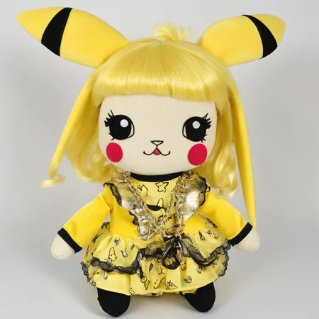 Pikachu DollZ style <lora:DollZ_style:1.0>