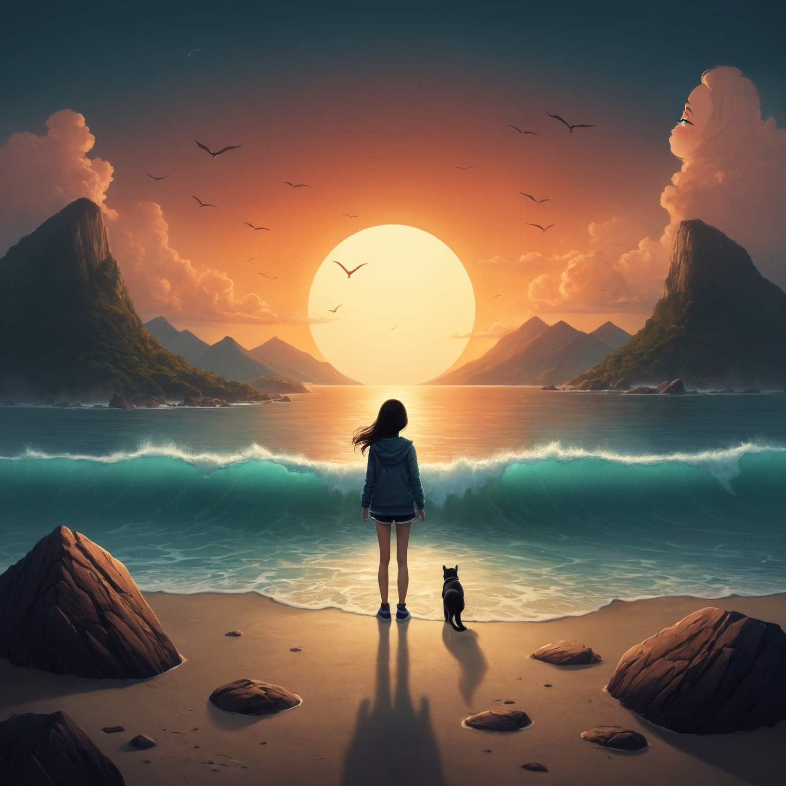 by [Alena Aenami:Duy Huynh:0.25] and [[Cyril Rolando|Stanley Artgerm]:Cyril Rolando and Stanley Artgerm:0.65] [, landscape::1]