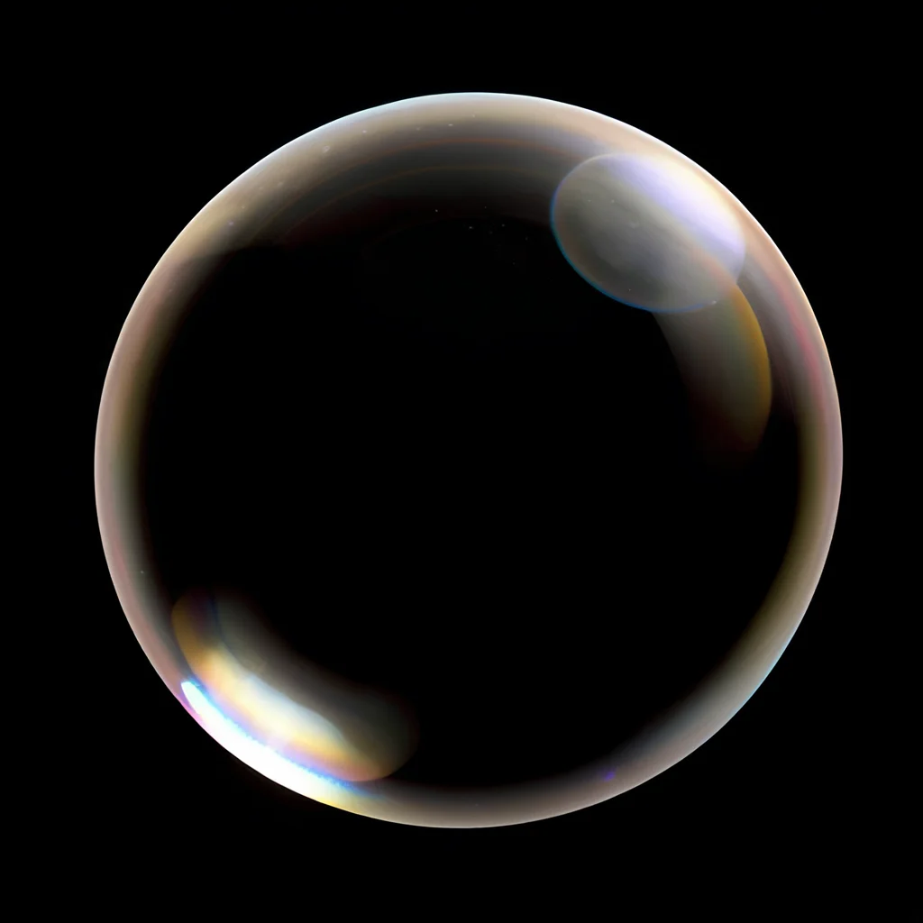 1sphere, realistic, made of bubble, transparent, air bubbles, simple background, black background, no humans <lora:materials_and_textures_sphere_orb_SDXL:1>