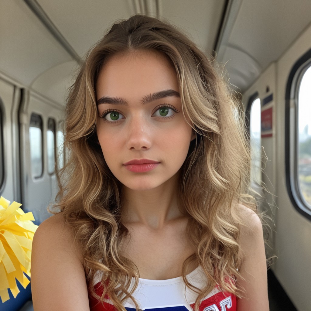 Stable_Yogis_PDXL_Positives2
<lora:train_demo character lora_bsy_PONY:0.8> 9..demo..character..1, 99..demo..character..1, long curly hair, blonde hair,  green eyes,  realistic, photorealistic, medium breasts, narrow waist, curvy, slender thighs, ( jyojifuku, cheerleader, pom pom \(cheerleading\) ) , <lora:Realism_Lora_By_Stable_Yogi_Pony_V1.:0.2> realism, realistic, real life, photorealistic, detailed, eye_focus, close-up, solo, looking_at_viewer, eyes_makeup_selt