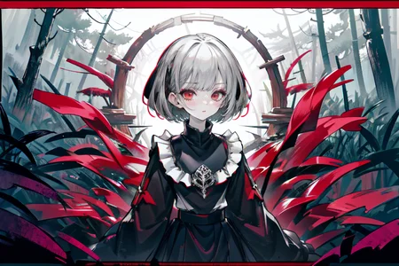 highly insanely detailed, masterpiece, top quality, best quality, highres, 4k, 8k, RAW photo, (very aesthetic, beautiful and aesthetic),  
(rsef style,fevercell style),abstract_background,energy_auras, 
<lora:rsef-000225:0.8>, 
(1girl:1.3), 
1other, 
(1girl:1.6),solo,solo focus,(fully clothes,fully clothed:1.2),upper body,close-up portrait,face focus,sfw,safe_for_work,(neck_coverage,high_collar,turtleneck,long_sleeves,Conservative Clothing,maxi_skirt:1.2),(classic_style,formal_appearance,layering_piece,full_coverage,full_body_covering:1.2), 
, 
, 
, 
mangrove forest,mangrove trees,coastal swamps,brackish water, 
,âââ