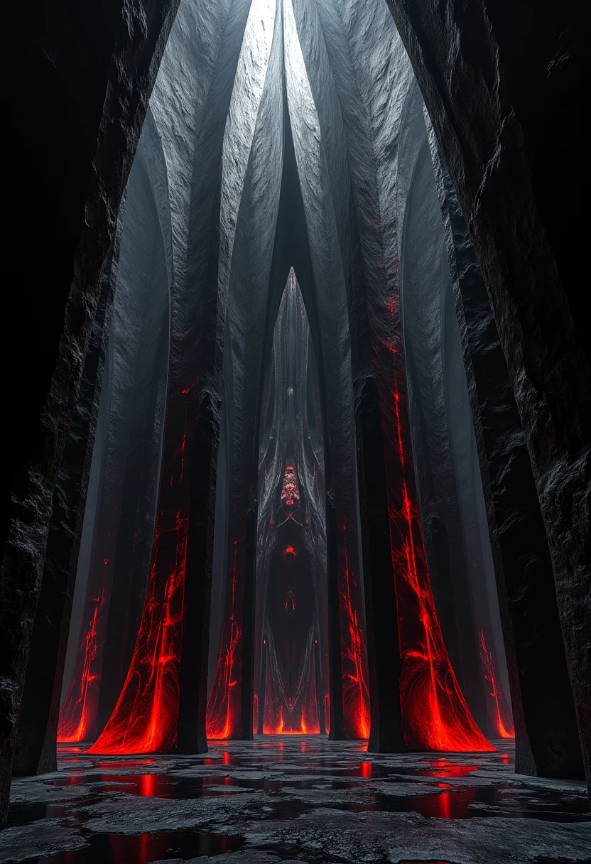 A masterpiece of vampire style created by the collaboration of Daniel Libeskind and Morikura En.    HD32K, hyperdetailed, best quality, aidmaMJ6.1.