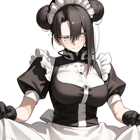 <lora:Takeuchi_Takashi_PonyXL_style_v01:1>
<lora:agent.pony:1>
score_9 , score_8_up , score_7_up , source_anime , 
masterpiece , best quality , ultra-detailed , 
BREAK
agent \(girls' frontline\), maid
1girl , woman , huge breasts , light smile , light blush , ((medusa (fate)):0.5)  , 
long black hair  , maid dress ,  
looking down