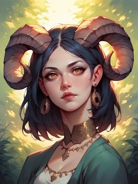 score_9, score_8_up, score_7_up, score_6_up, score_5_up, h0rns, 1girl, solo <lora:H0rnsXLP:1> ram horns,