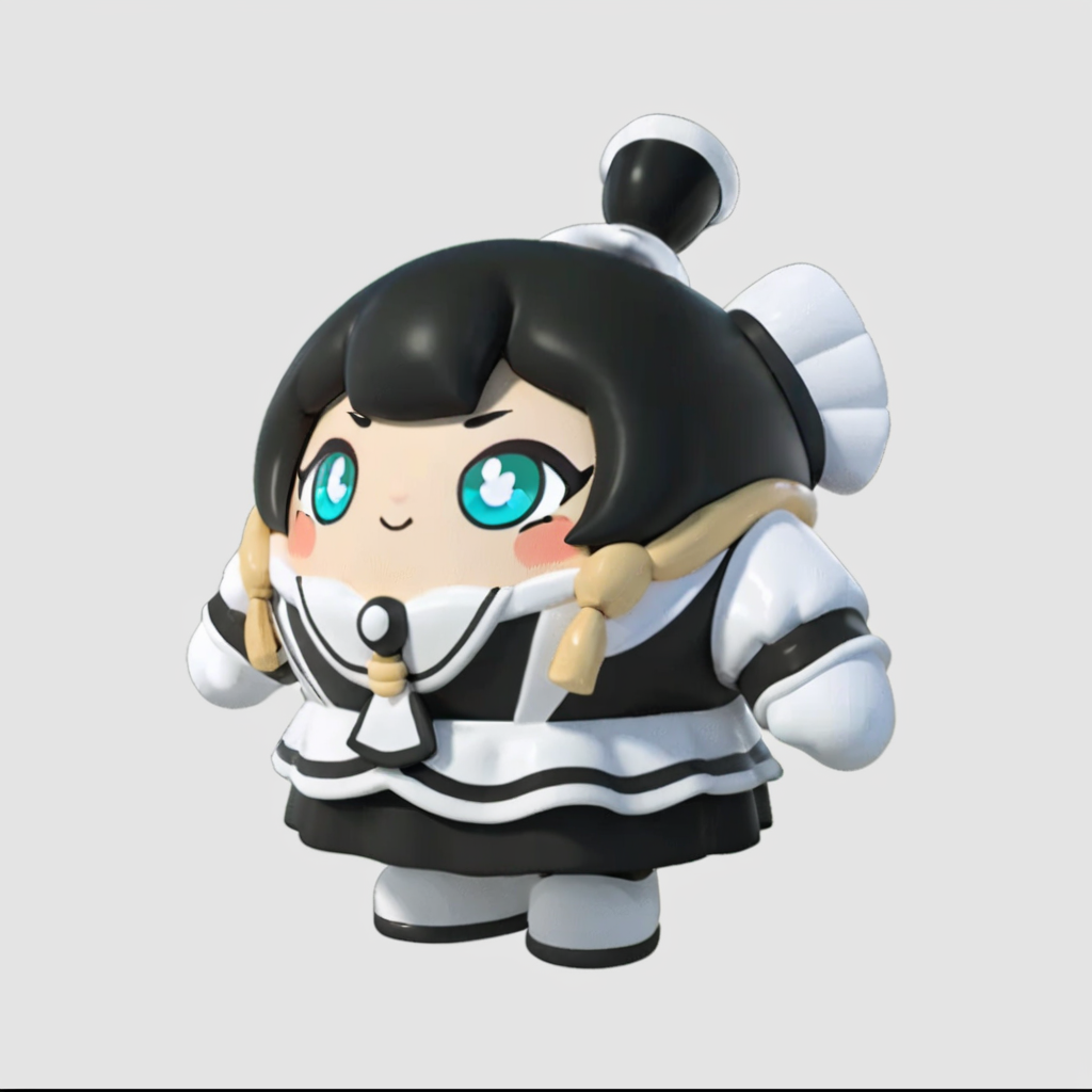 maid, maid apron, black and white maid headdress, (masterpiece:1,2), best quality, masterpiece, highres, original, extremely detailed wallpaper, perfect lighting,(extremely detailed CG:1.2),  <lora:danzai_sdxl:0.85>