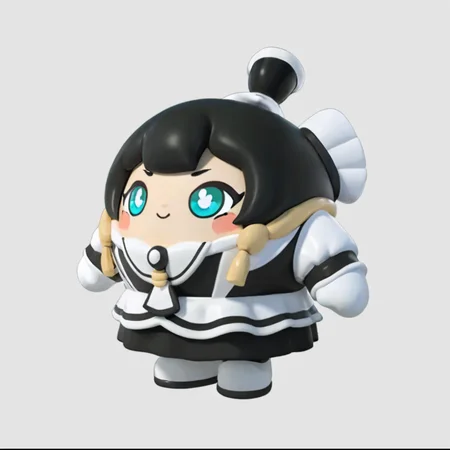 maid, maid apron, black and white maid headdress, (masterpiece:1,2), best quality, masterpiece, highres, original, extremely detailed wallpaper, perfect lighting,(extremely detailed CG:1.2), <lora:danzai_sdxl:0.85>