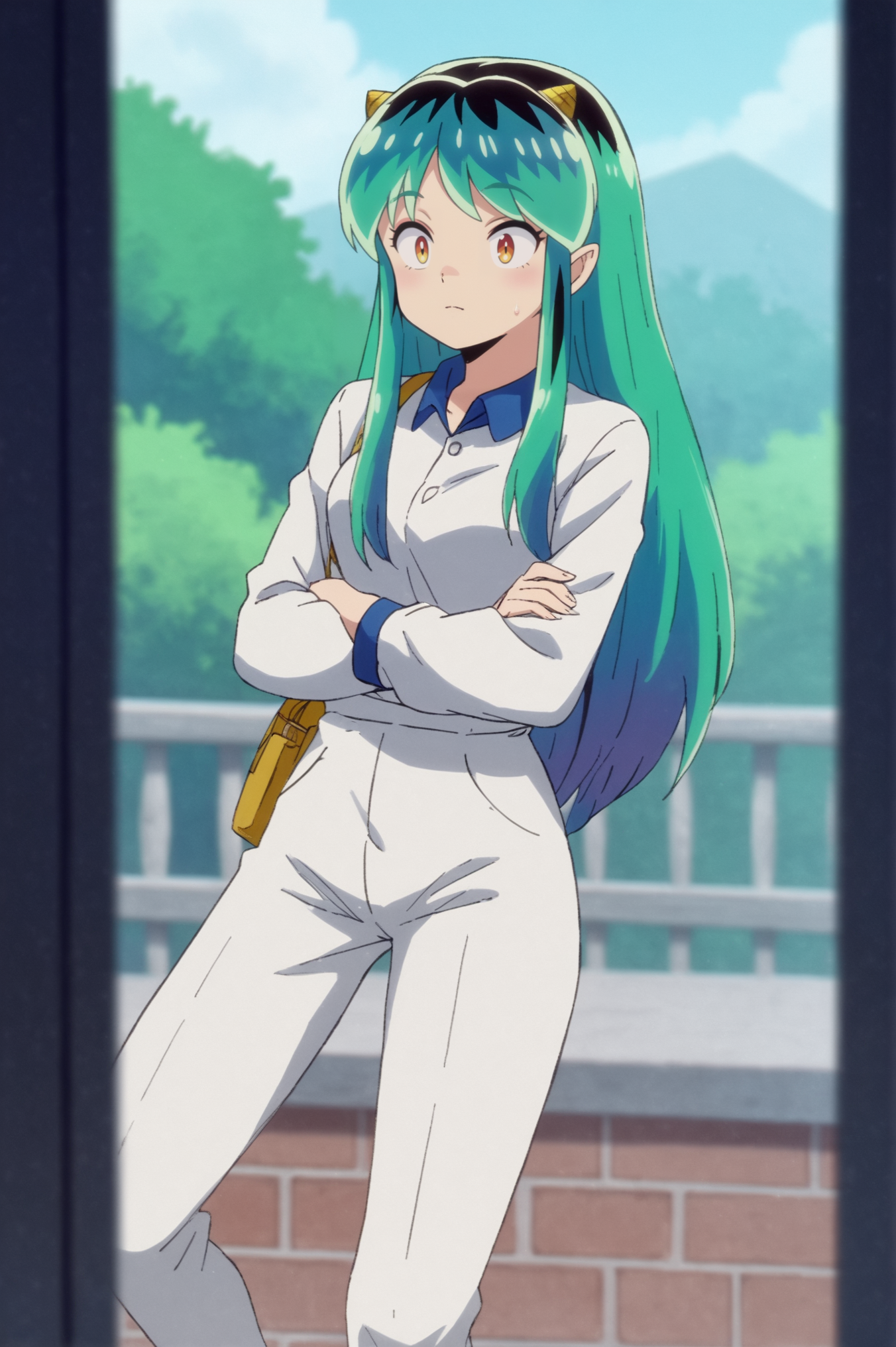<lora:Lum:0.8>  rating_all, score_10, score_8_up, score_7_up,  Lum, white jumpsuit, <lora:sdxl_lightning_4step_lora:1.0>