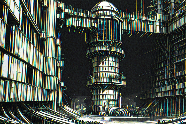 highly insanely detailed, masterpiece, top quality, best quality, highres, 4k, 8k, RAW photo, (very aesthetic, beautiful and aesthetic),  
tsutomu nihei,nihei_tsutomu,blame!,blame gakuen!,abara,TNstyle,sidonia_no_kishi,(tunnel,lab,sidonia \(ship\),city ruins,megastructure in background,hangar,tower),dome,cables,tubes,industrial pipes,buildings,walkway, 
<lora:ABARA:0.3>, 
(1girl:1.3), 
solo focus, 
grass,on soccer field,(pure red background,transparent background:1.2),âââ