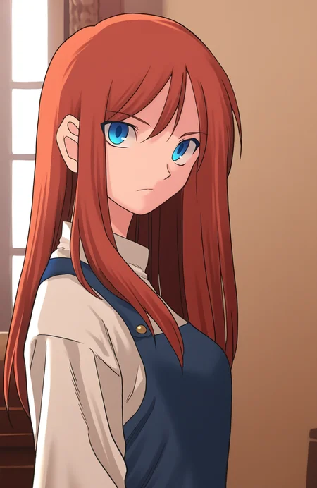 masterpiece, best quality, 1girl, long hair, indoors, blue eyes, looking at viewer, <lora:Tsukihime NXL:1>