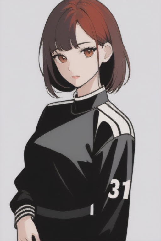 <lora:shiny_style_xl-turbo:1>1girl