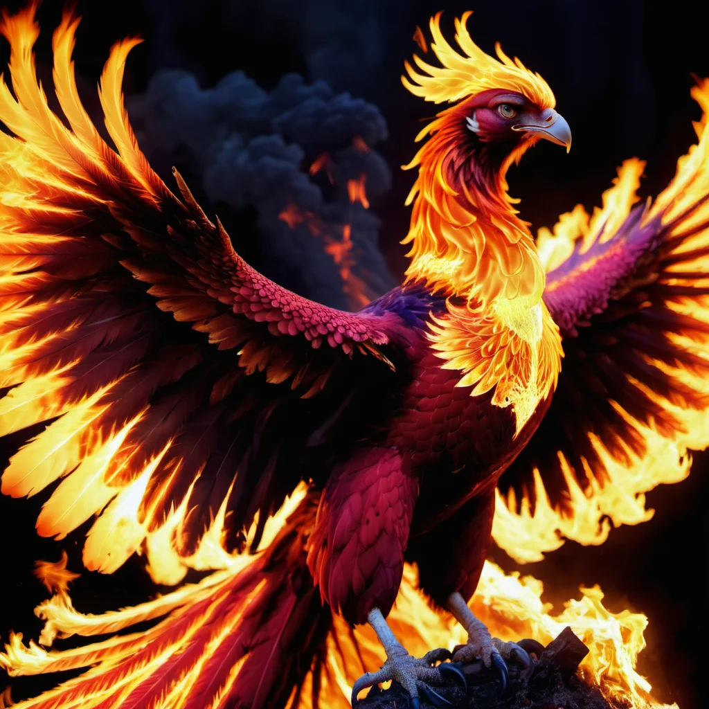 ((flaming)) phoenix,<lora:phoenix:.5>,