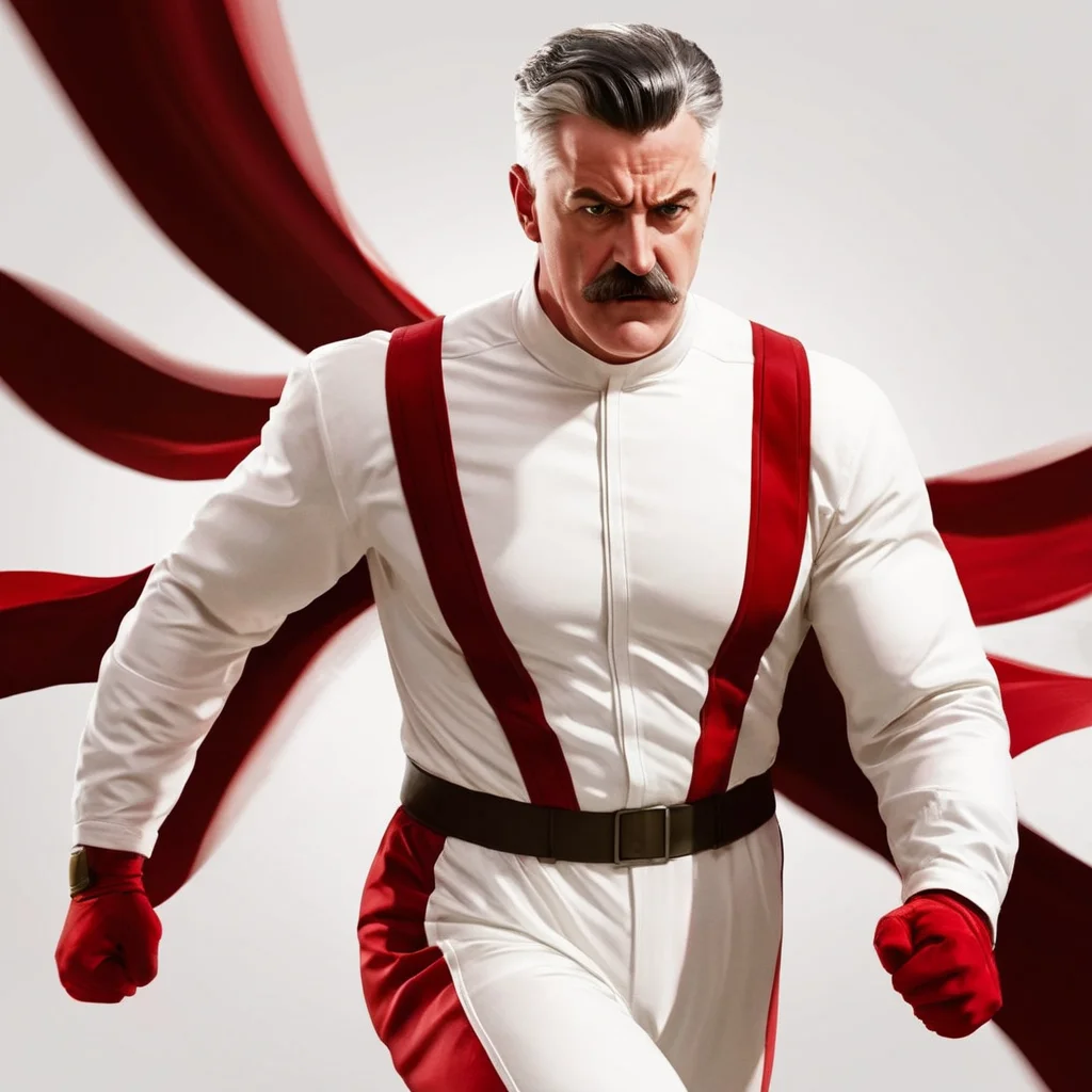 concept art of <lora:J. Jonah Jameson:1>
portrait
J. Jonah Jameson an angry man with a mustache in a red and white outfit is running, digital artwork, illustrative, painterly, matte painting, highly detailed