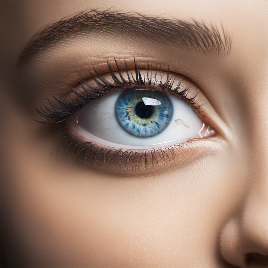 single eye, professional photo of perfecteyes eyes, studio lighting, intricate, healthly