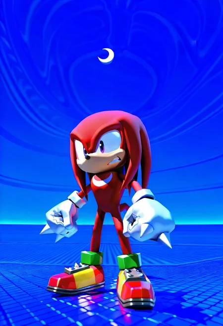 Dreamcast Knuckles (Sonic The Hedgehog)
