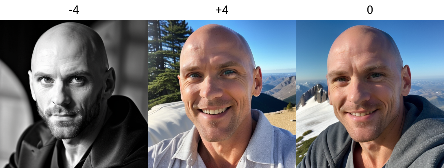 close-up, johsin, bald <lora:exposure_slider_v8_000000490:-4>, 8k,4k, detailed, smile, detailed background,on top of mountain, noon, sun