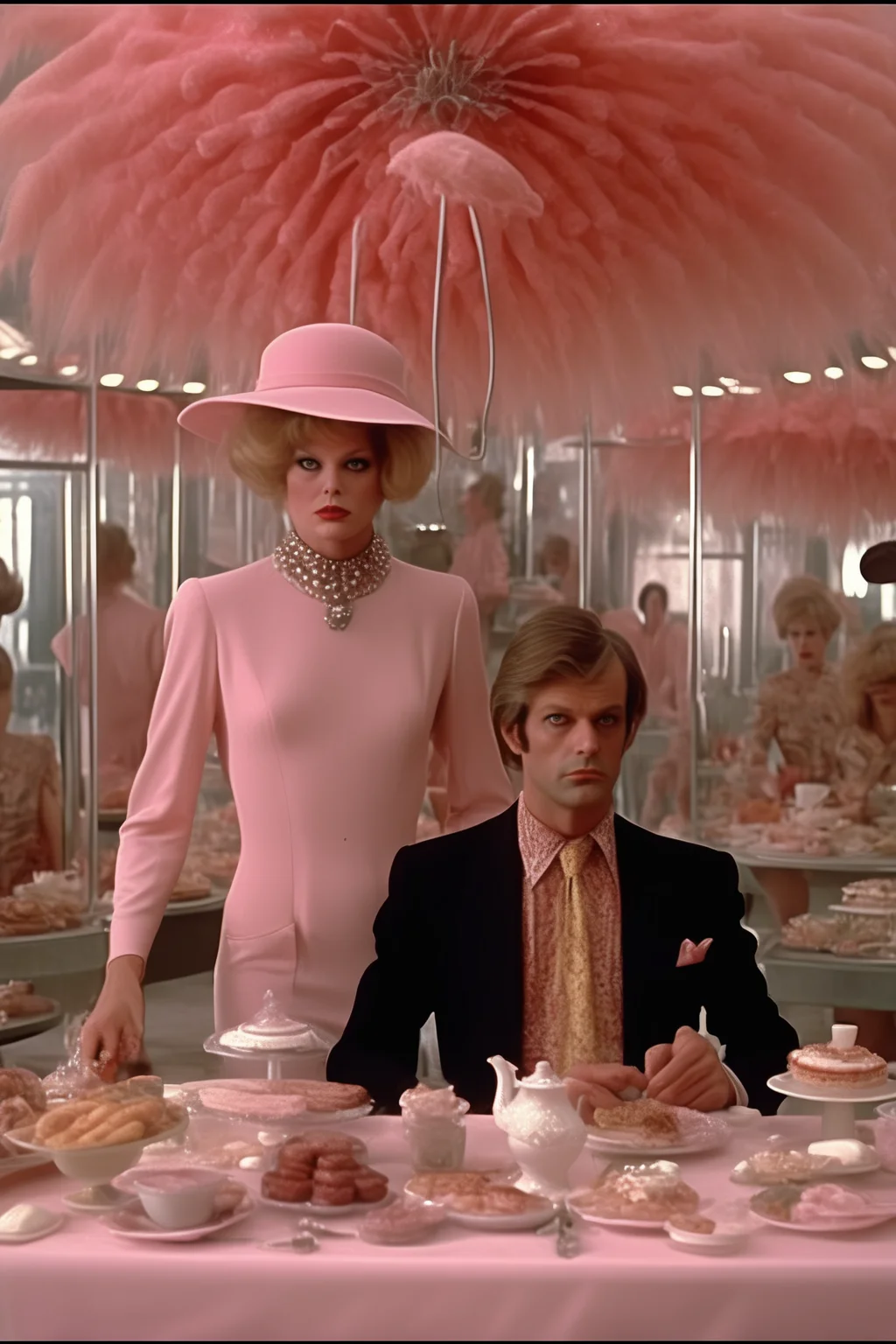 <lora:Director Rainer Werner Fassbinder style:1>Director Rainer Werner Fassbinder style - still from obscure arthouse 1986 fantasy directed b-movie aesthetic Promenade Cadence Sundries Juncture Boutique Symposium Clutch Hutch Blush Plush Lush Luscious Tenterhooks Choicest Posh Nosh Kudos Rotunda Persnickety Muster Luncheon Decadent Tidbits Monies Strudel Gubernatorial Artisan Hubby Tart Happenstance Fritters Accoutrements Debutante Hosiery Pizazz Panache Barista Zesty Blouse Eclectic Quiche Cobbler Supple Supine Succulent Savory Dollop Morsels Fidget Smidgen Marjoram Gentry Tawdry Tawny Platitudes Repose Auspicious Chortled Prescient Copacetic Nuance Palliative Charcuterie Ganache Sumptuous Resplendent Reproach Ritzy Vivacious Scintillating Libations relish evil, esoteric, steam, unsettling, extremely detailed and clear, supernatural, retrofuturism, colorized, directed fulci and